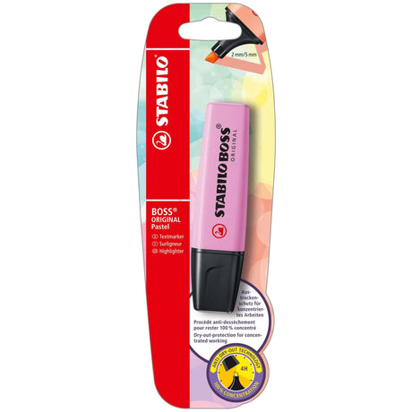 Textmarker Stabilo Boss Original Pastel, frozen fuchsia, blister Textmarkere Stabilo 
