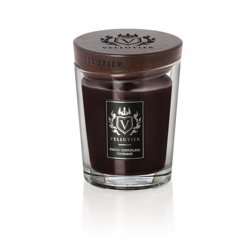 Lumanare parfumata Vellutier, 225 g, Swiss Chocolate Fondant Lumanare parfumata Vellutier 