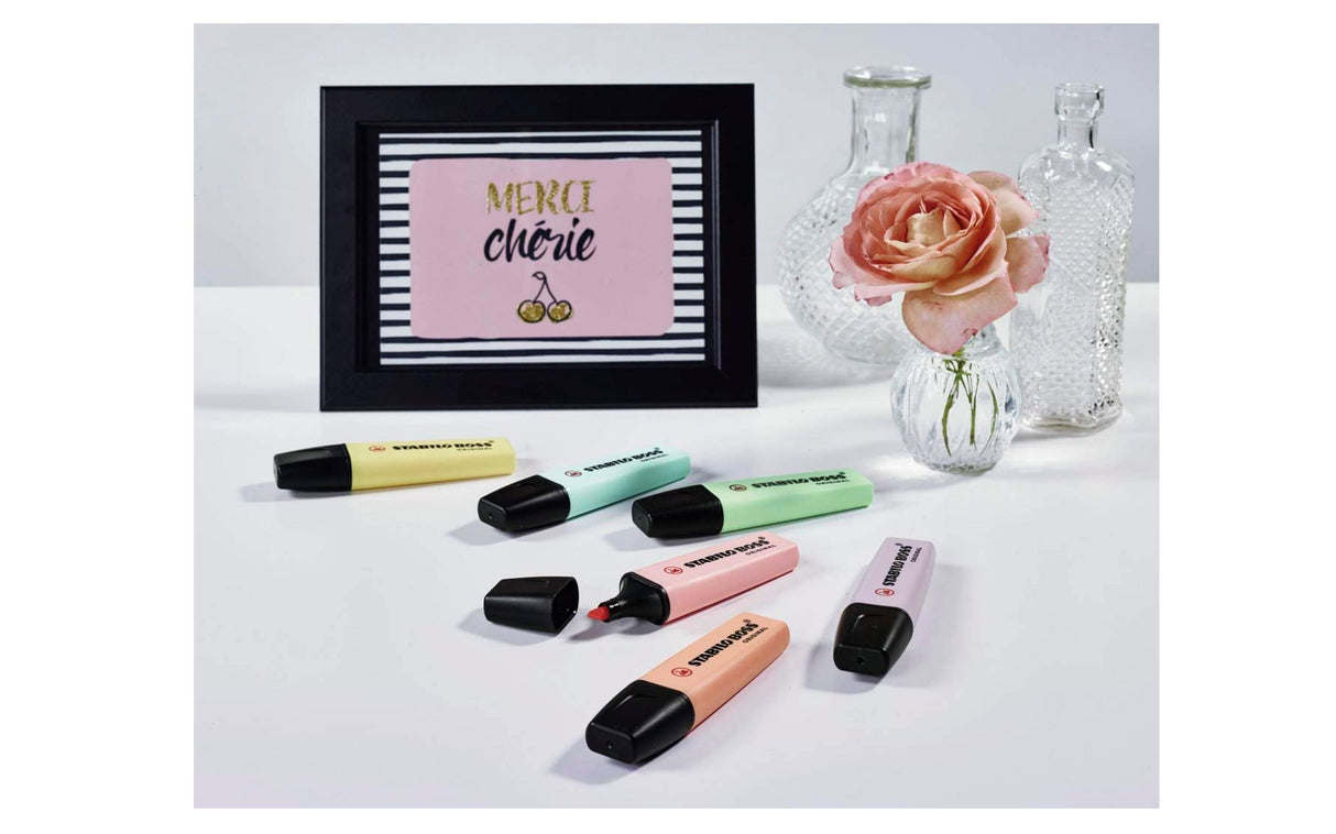 Stabilo BOSS Pastel set 4 bucati Textmarker Stabilo 
