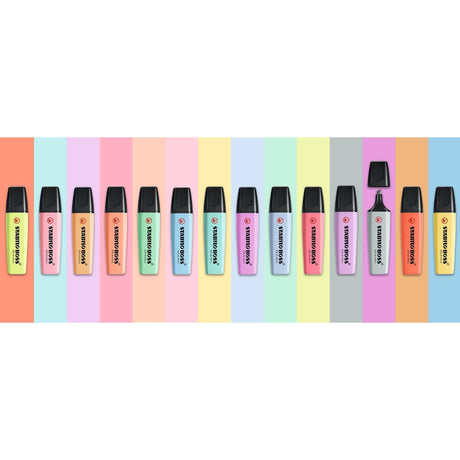Textmarker STABILO BOSS Pastel set 8 bucati Textmarker Stabilo 