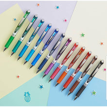 Încarcă imaginea în vizualizatorul Galerie, Roller Energel PENTEL cu mecanism 0.7mm 6 buc/set plastic ROLLERE CU GEL Pentel 
