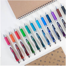 Încarcă imaginea în vizualizatorul Galerie, Roller Energel PENTEL cu mecanism 0.7mm 12 buc/set plastic ROLLERE CU GEL Pentel 
