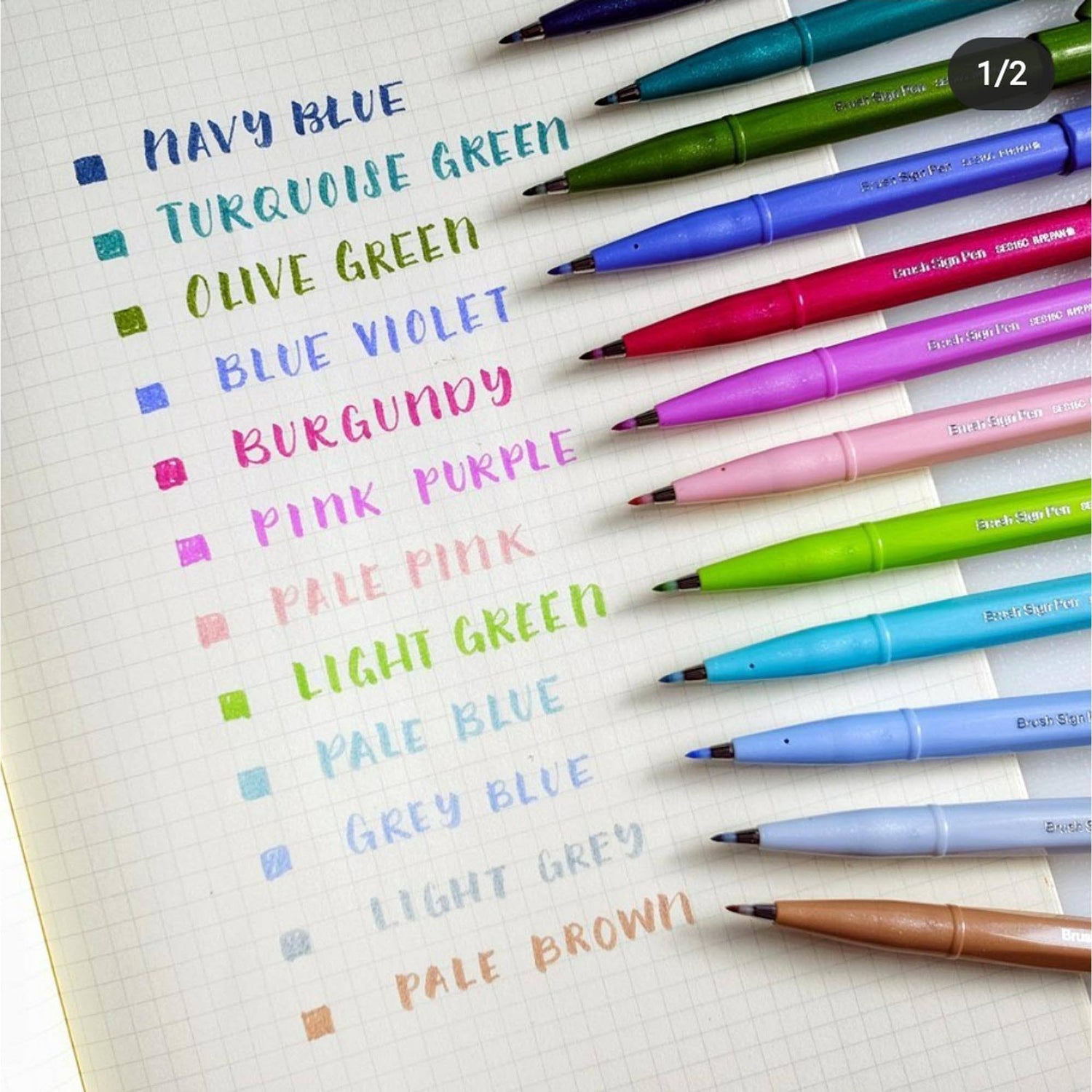 Carioca Pentel pentru scris de mana 12 culori/set Carioca Pentel 