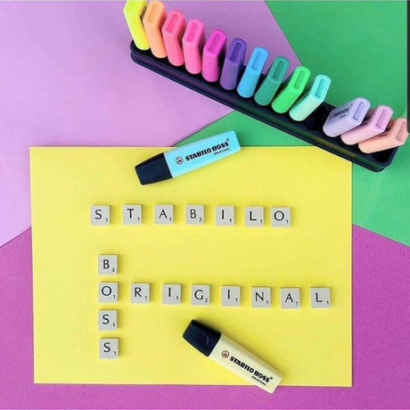 Textmarker STABILO BOSS Original 15 culori/set Textmarker Stabilo 