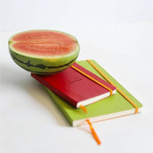 Încarcă imaginea în vizualizatorul Galerie, Agenda A5 192 pagini Rhodia verde lime, dictando, coperta rigida Agenda Rhodia 
