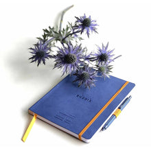 Încarcă imaginea în vizualizatorul Galerie, Agenda A5 160 pagini Rhodia albastru safir, dictando, coperta flexibila Agenda Rhodia 
