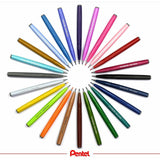 Carioca Pentel pentru scris de mana culori pastel din gradina 4 culori/set Carioca Pentel 