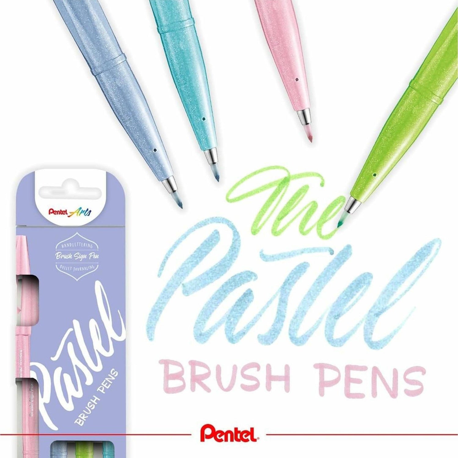 Carioca Pentel pentru scris de mana culori pastel 4 culori/set Carioca Pentel 