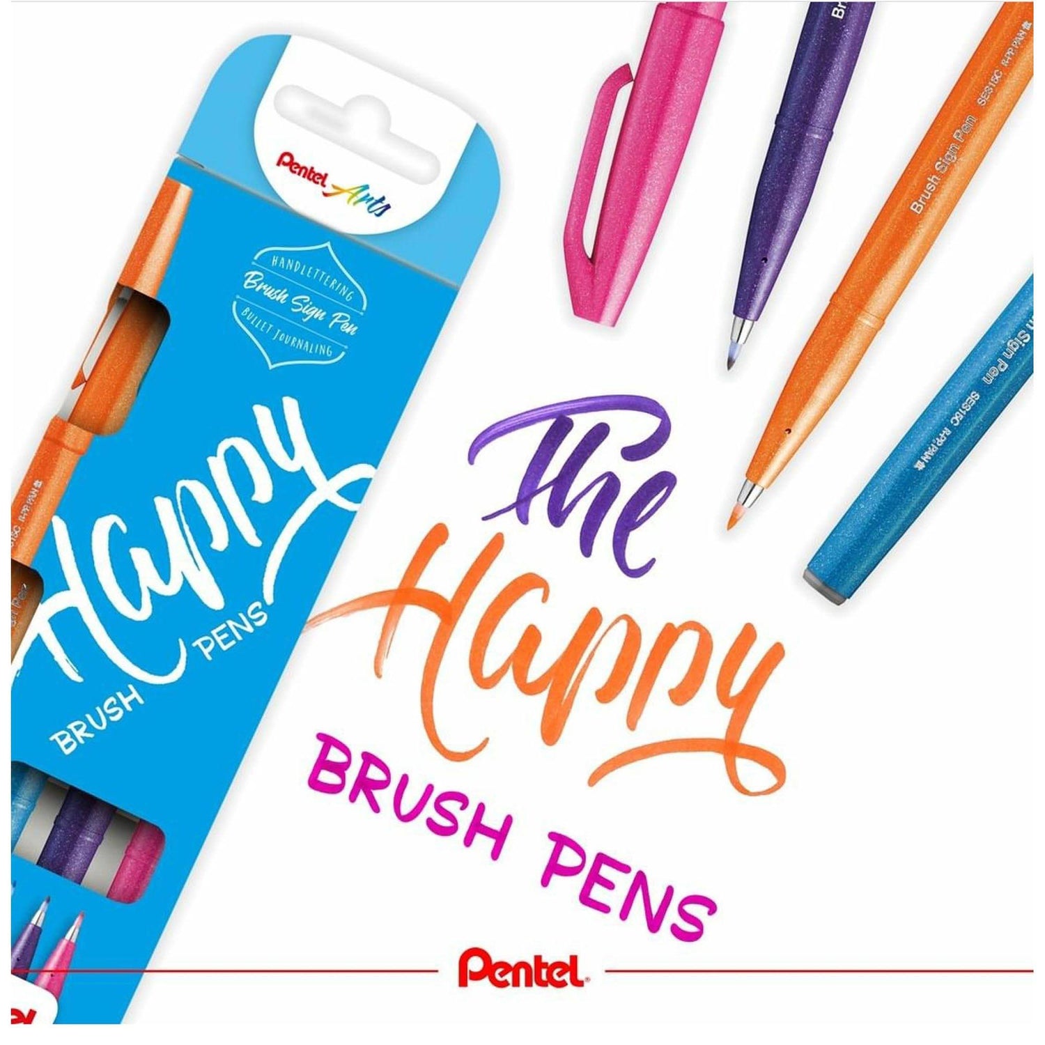 Carioca Pentel pentru scris de mana culori distractive 4 culori/set Carioca Pentel 