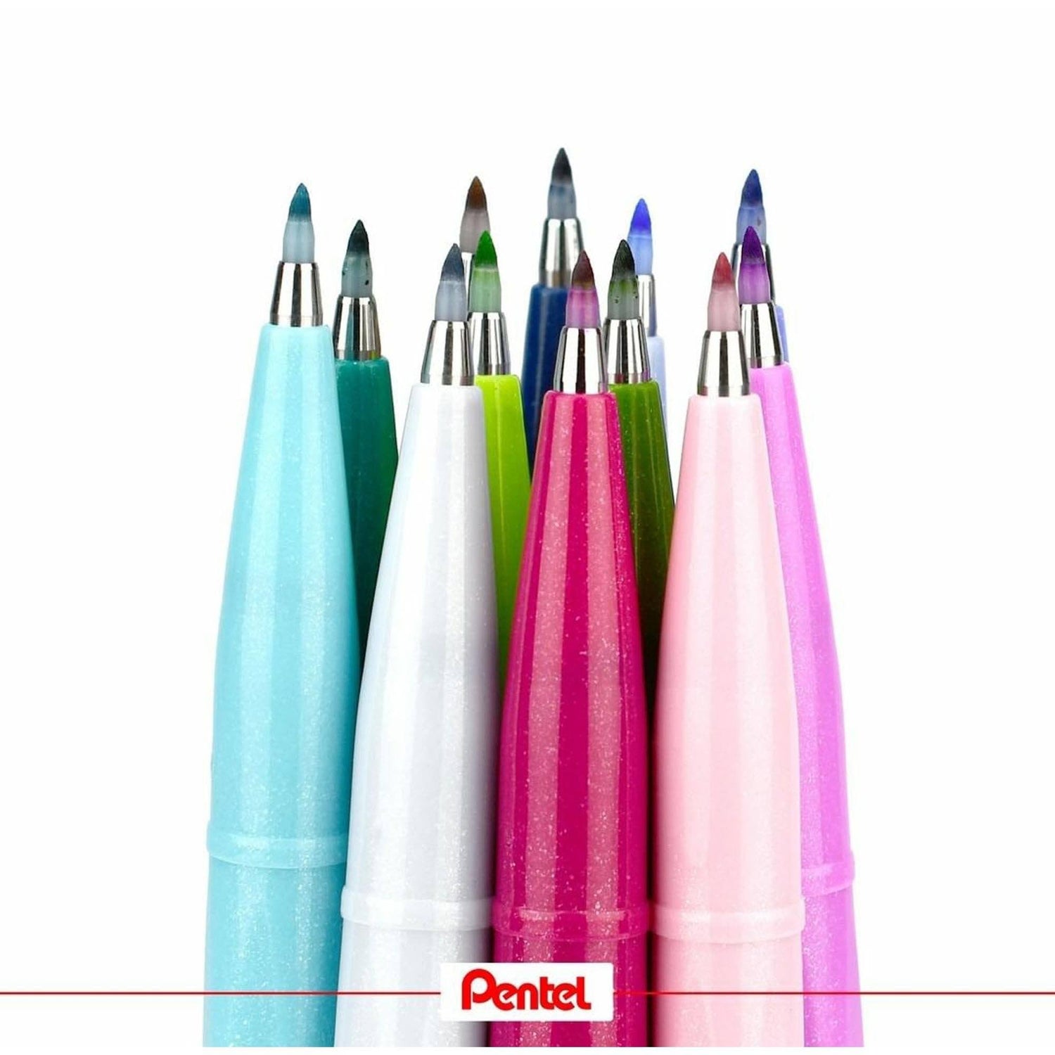 Carioca Pentel pentru scris de mana culori pastel din gradina 4 culori/set Carioca Pentel 