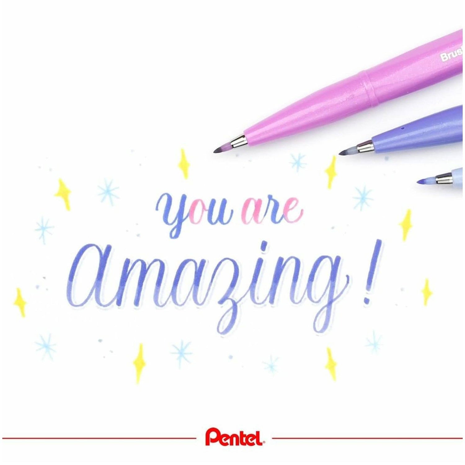 Carioca Pentel pentru scris de mana culori pastel 4 culori/set Carioca Pentel 