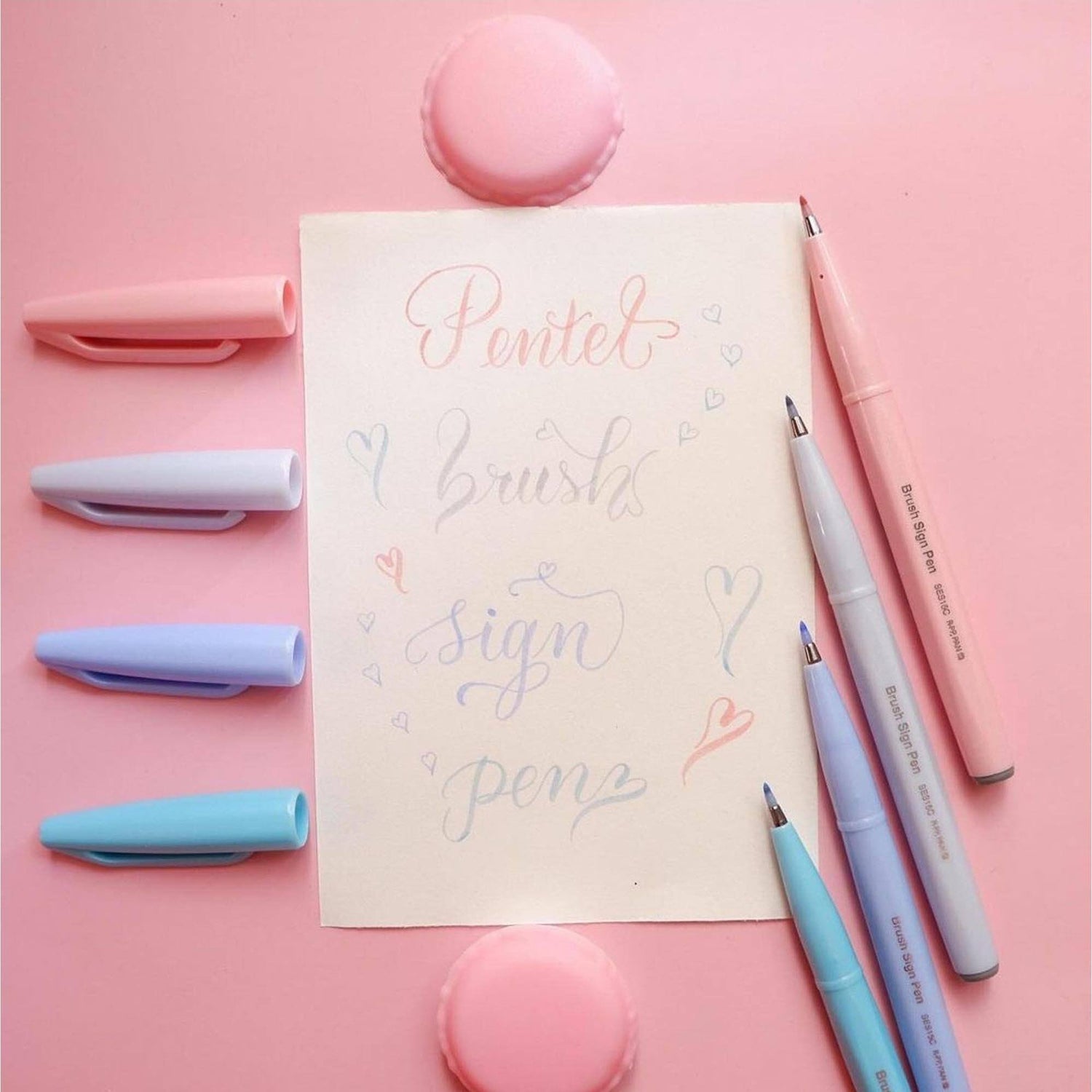 Carioca Pentel pentru scris de mana culori pastel 4 culori/set Carioca Pentel 