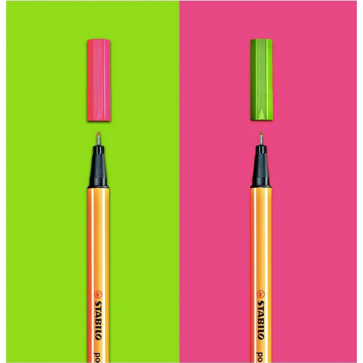 Fineliner STABILO point 88 set 20 culori in Etui Zebrui Fineliner Stabilo 