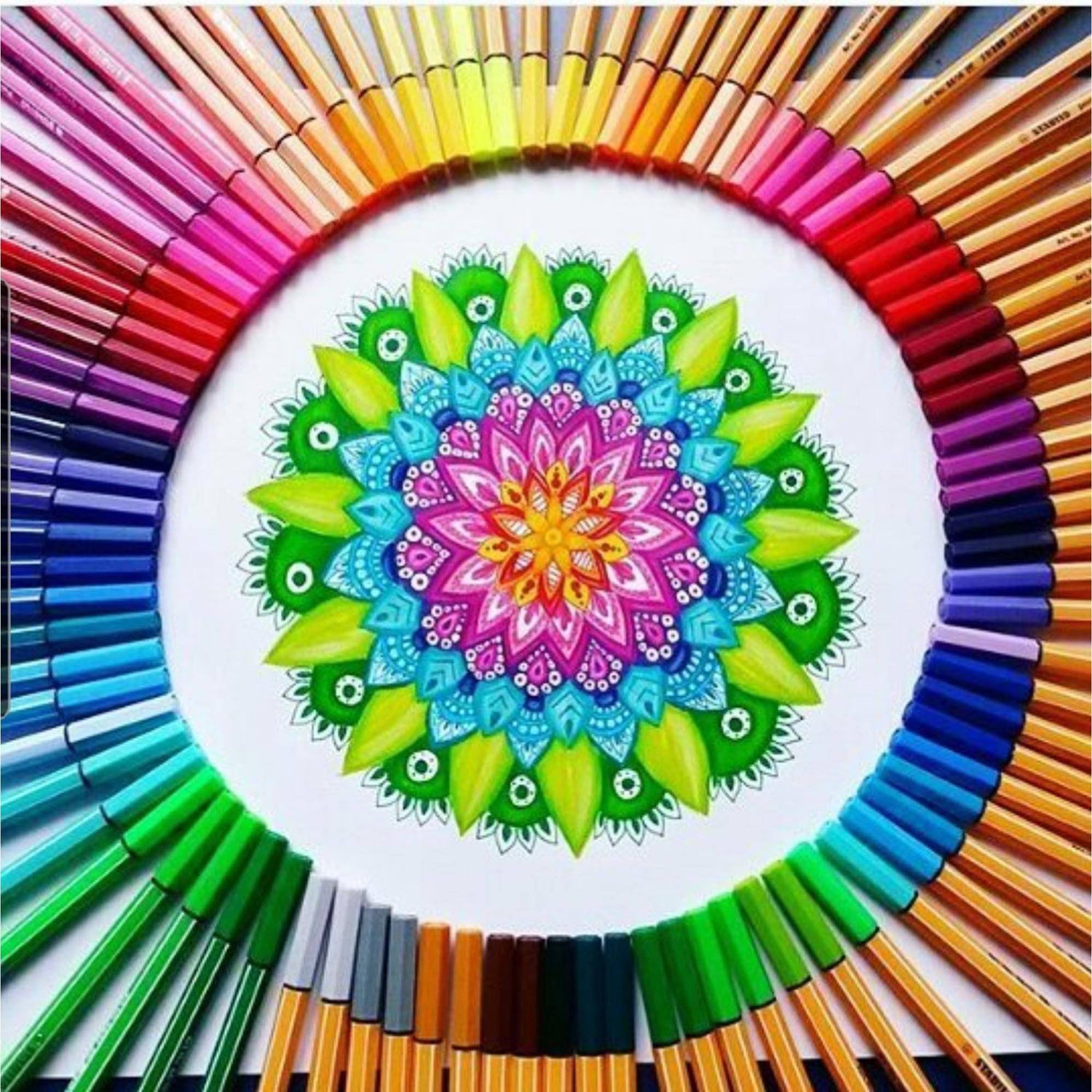 Fineliner STABILO point 88 set 50 culori Fineliner Stabilo 