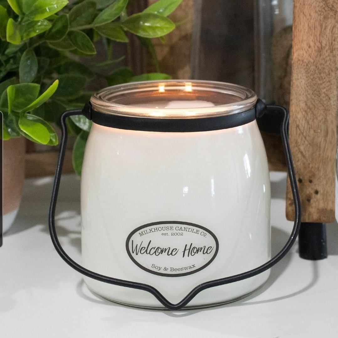 Lumanare parfumata MILKHOUSE Butterjar 2 fitile ''Pauza de cafea'' 454g Lumanare parfumata MILKHOUSE CANDLES 