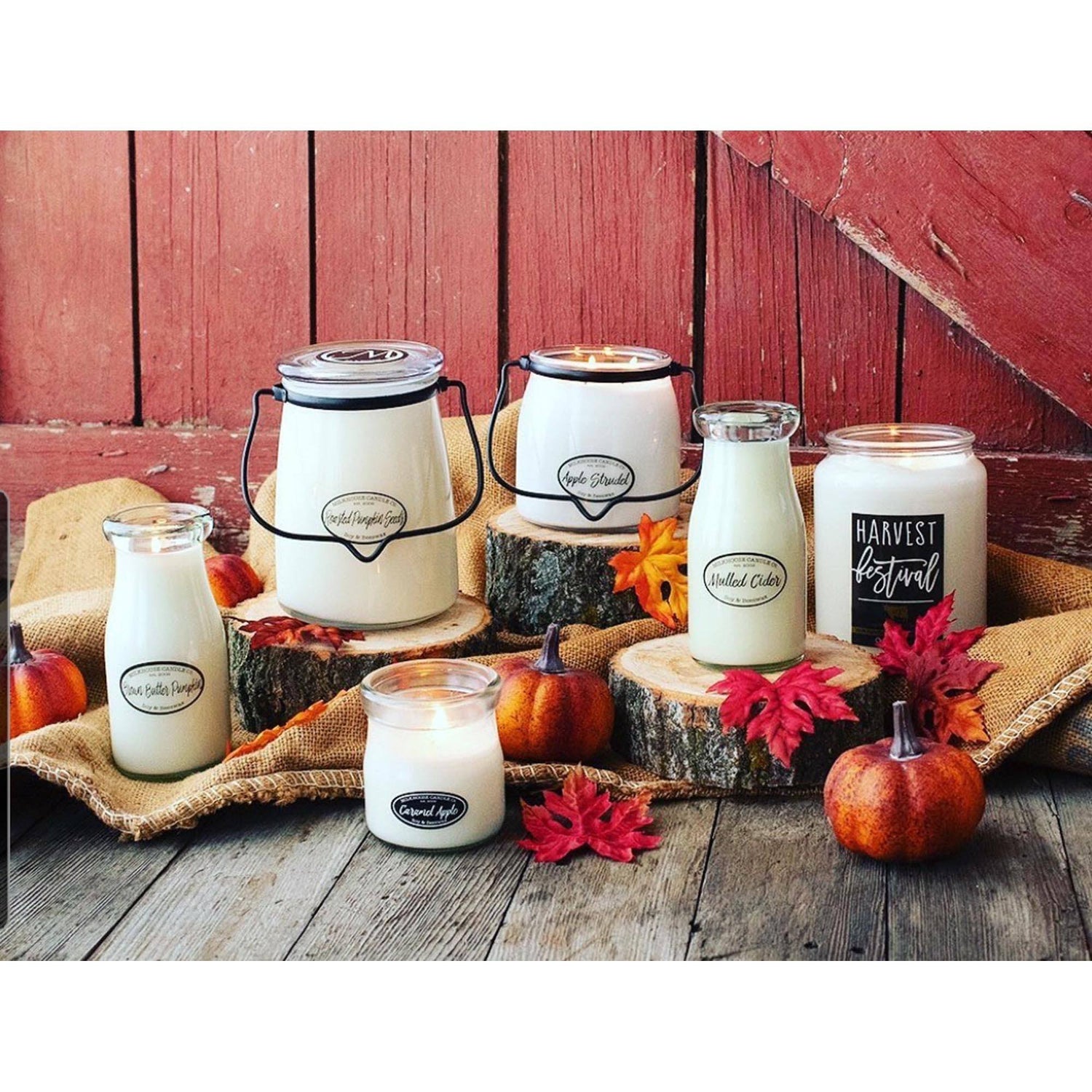 Lumanare parfumata MILKHOUSE Butterjar 2 fitile ''Vanilie pura'' 454g Lumanare parfumata MILKHOUSE CANDLES 