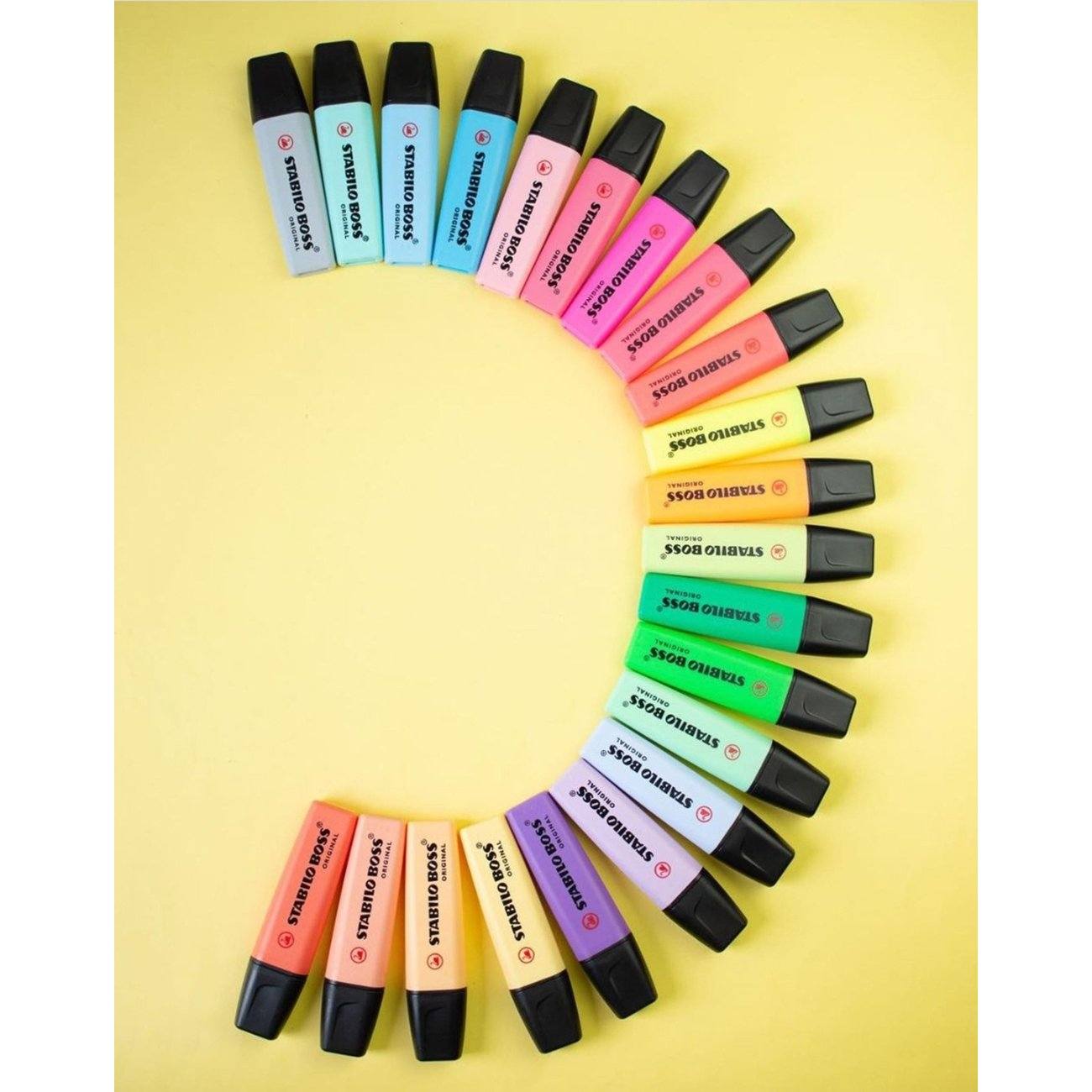 Textmarker STABILO Boss Original 23 culori/set Textmarker Stabilo 