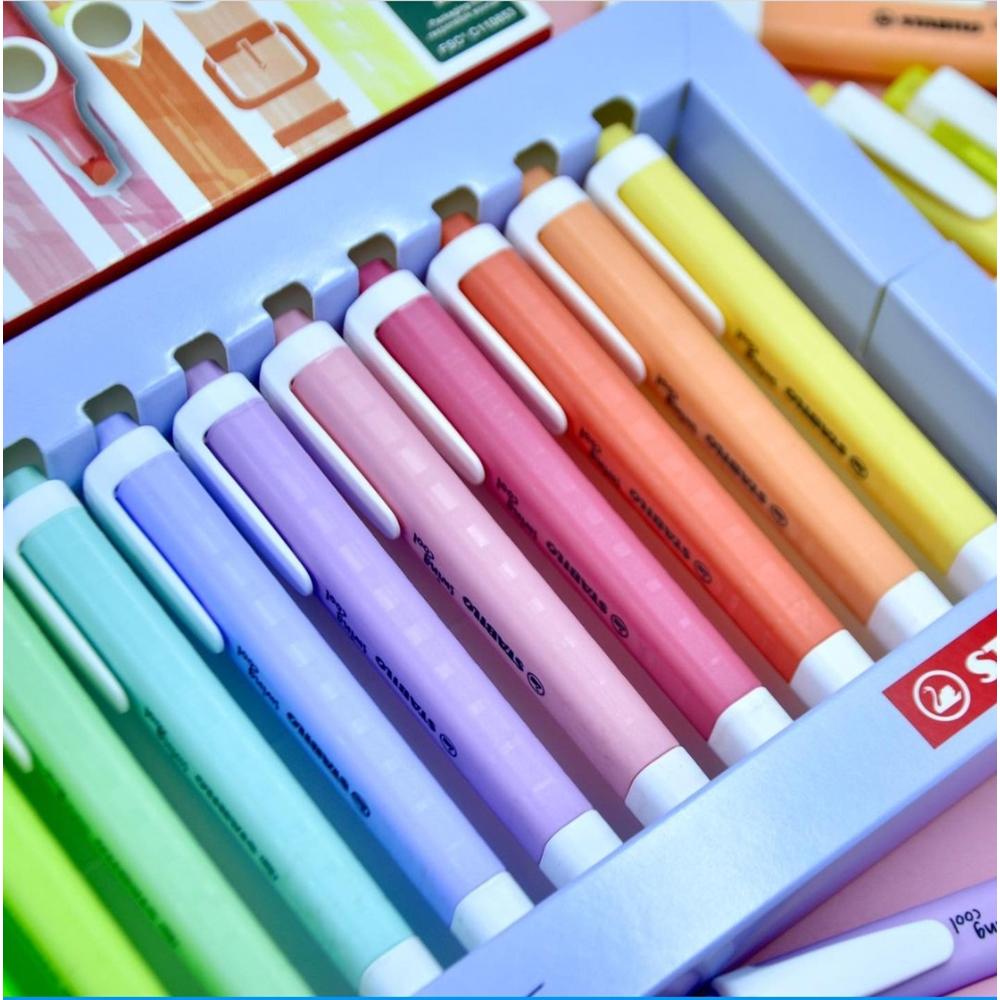 Textmarker STABILO swing cool Pastel set 18 culori Textmarker Stabilo 