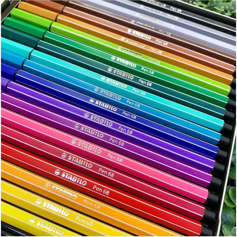Carioca STABILO Pen 68 50 culori/set Carioca Stabilo 