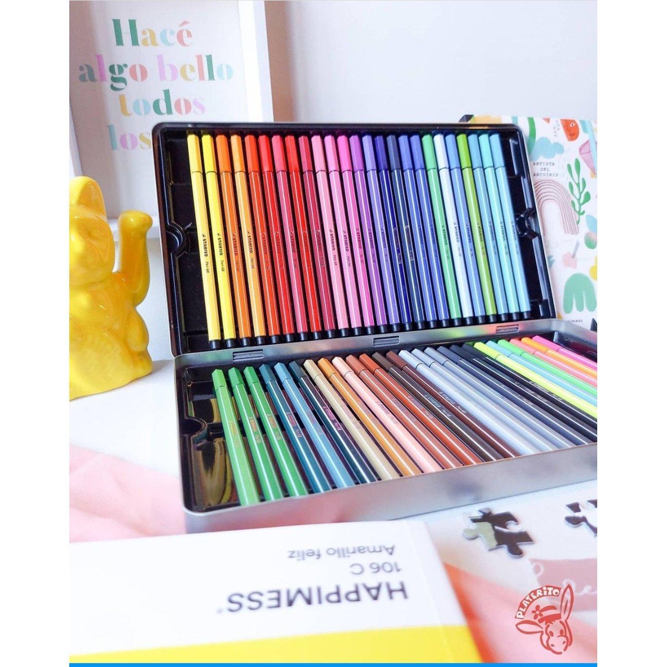 Carioca STABILO Pen 68 50 culori/set Carioca Stabilo 