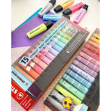 Textmarker STABILO BOSS Original 15 culori/set Textmarker Stabilo 
