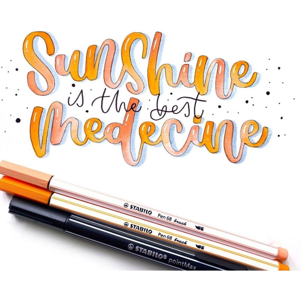 Carioca STABILO Brush set 24 culori Carioca Stabilo 