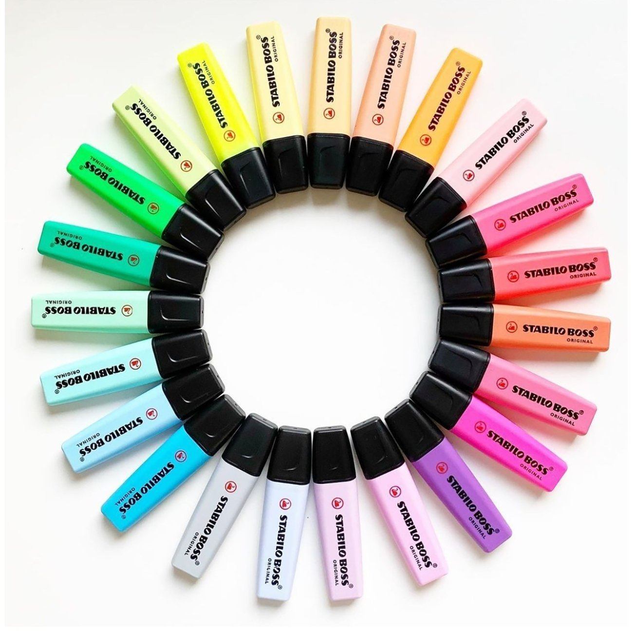 Textmarker STABILO Boss Original 23 culori/set Textmarker Stabilo 