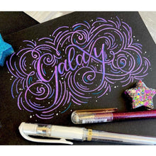 Încarcă imaginea în vizualizatorul Galerie, Roller cu Gel Pentel Hybrid Duo vopsea metalizata+gel 4 culori/set ROLLERE CU GEL Pentel 
