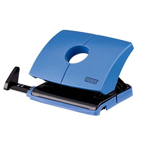 Perforator Novus pentru 16 coli in bleu Perforator Novus|Dahle 