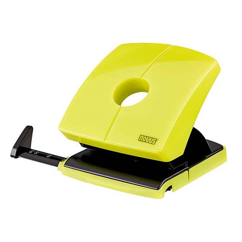 Perforator Novus pentru 30 coli in verde 'lime' Perforator Novus|Dahle 