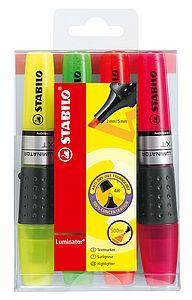 Textmarker Stabilo Luminator 4 culori/set Textmarker Stabilo 