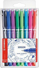 Încarcă imaginea în vizualizatorul Galerie, Fineliner Stabilo Sensor F set 8 culori Fineliner Stabilo 
