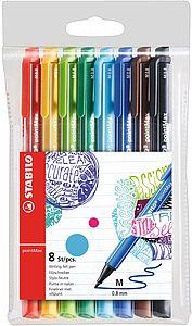 Fineliner Stabilo PointMax 8 culori/set Fineliner Stabilo 