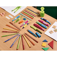 Încarcă imaginea în vizualizatorul Galerie, Creion grafit Stabilo EASYgraph S, HB, pentru dreptaci, verde, set 2 bucati / blister Creioane grafit Stabilo 
