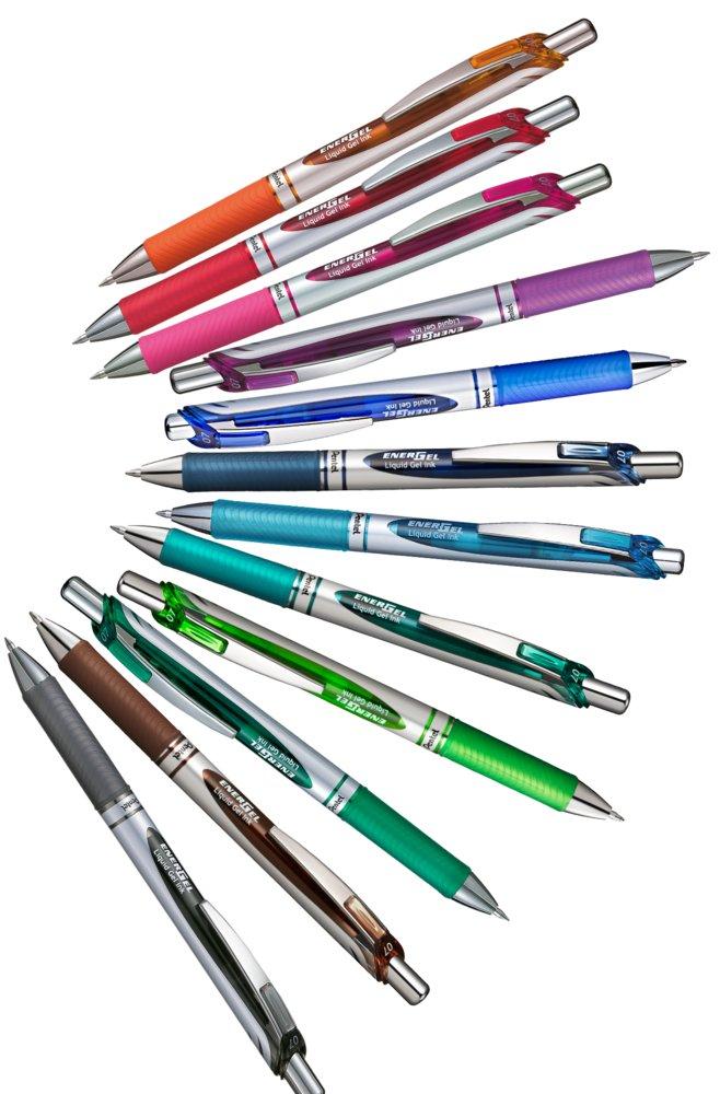 Roller Energel PENTEL cu mecanism 0.7mm 6 buc/set plastic Paperie.ro 