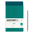 Set 2 Jottbook BUJO A5 - Emerald & Pacific Green, 59 pagini Leuchtturm 1917 