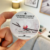Lumanare parfumata Country Candle 35 g orhidee si vanilie Lumanare parfumata Kringle Candle 