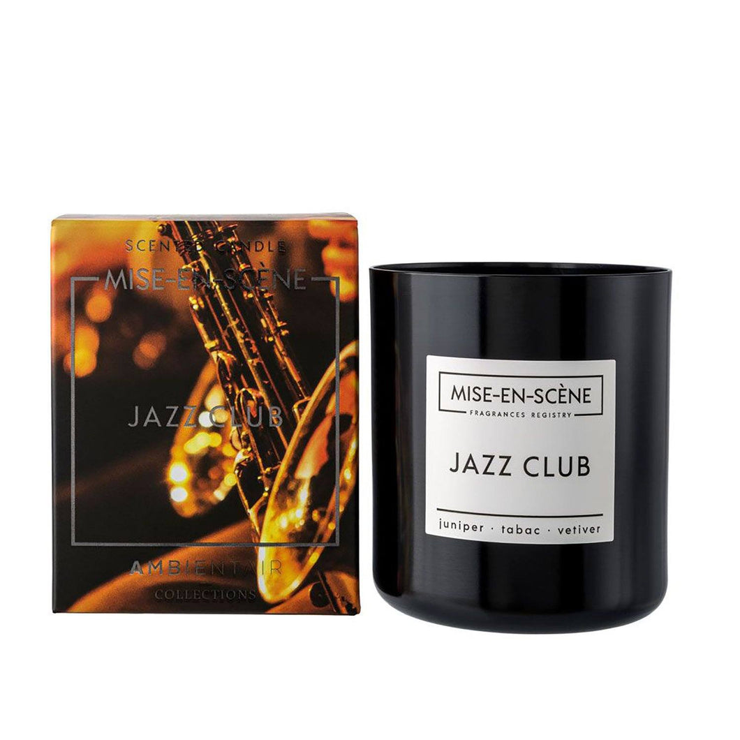 Vela Vaso 50H JAZZ CLUB Black Mise En Scene Lumanare parfumata Ambientair 