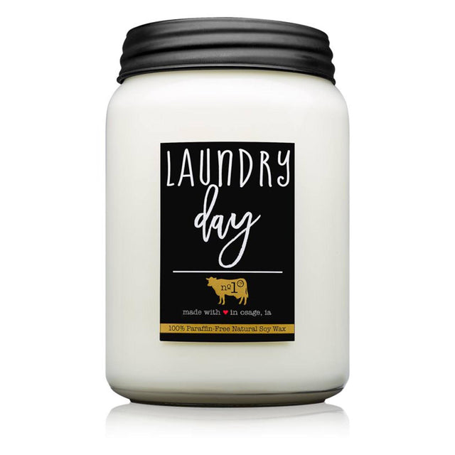 Lumanare parfumata MILKHOUSE Farmhouse ''Line haine curate'' 368g Lumanare parfumata MILKHOUSE CANDLES 