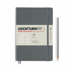Încarcă imaginea în vizualizatorul Galerie, Agenda BUJO punctata A5 Softcover - Antracit, 123 pagini BUJO, A5, punctata, softcover Leuchtturm 1917 
