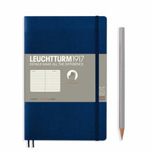 Încarcă imaginea în vizualizatorul Galerie, Agenda Dictando Paperback (B6+) - Navy, 123 pagini B6+ Softcover, 123 Leuchtturm 1917 
