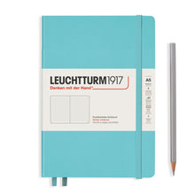 Încarcă imaginea în vizualizatorul Galerie, Caiet Bujo A5 Rising Colors - aquamarin hardcover BUJO Leuchtturm 1917 
