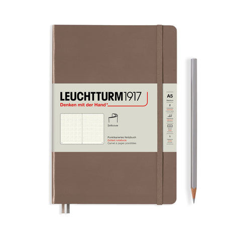 Caiet Bujo A5 Rising Colors - Warm Earth softcover, 123 pagini BUJO Leuchtturm 1917 