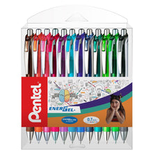 Încarcă imaginea în vizualizatorul Galerie, Roller Energel PENTEL cu mecanism 0.7mm 12 buc/set plastic Paperie.ro 
