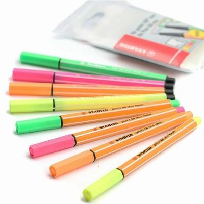 Carioca Stabilo Pen 68/Point 88 Mini 8 buc/set, 4 culori diferite Carioca Stabilo 