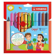 Încarcă imaginea în vizualizatorul Galerie, Carioca Stabilo Cappi 12 culori/set Carioca Stabilo 
