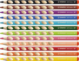 Creioane colorate Stabilo EasyColors pt dreptaci 6 culori/set Creioane colorate Stabilo 