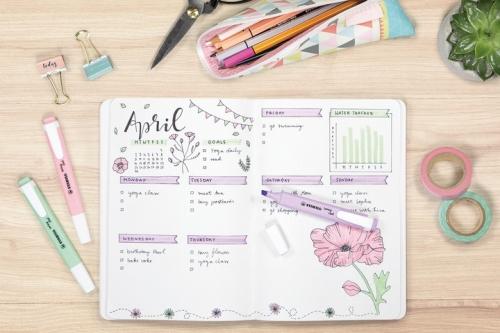 Textmarker Stabilo Swing Cool Pastel set 4 culori Textmarker Stabilo 