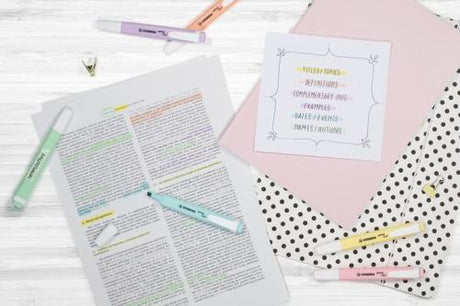 Textmarker Stabilo Swing Cool Pastel set 4 culori Textmarker Stabilo 