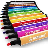 Carioca Stabilo Trio Scribbi 8 culori/set Carioca Stabilo 